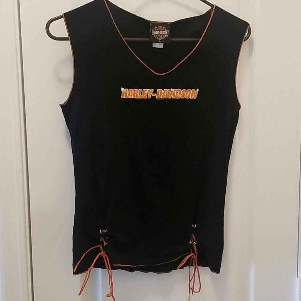 Harley Davidson Sleeveless Top